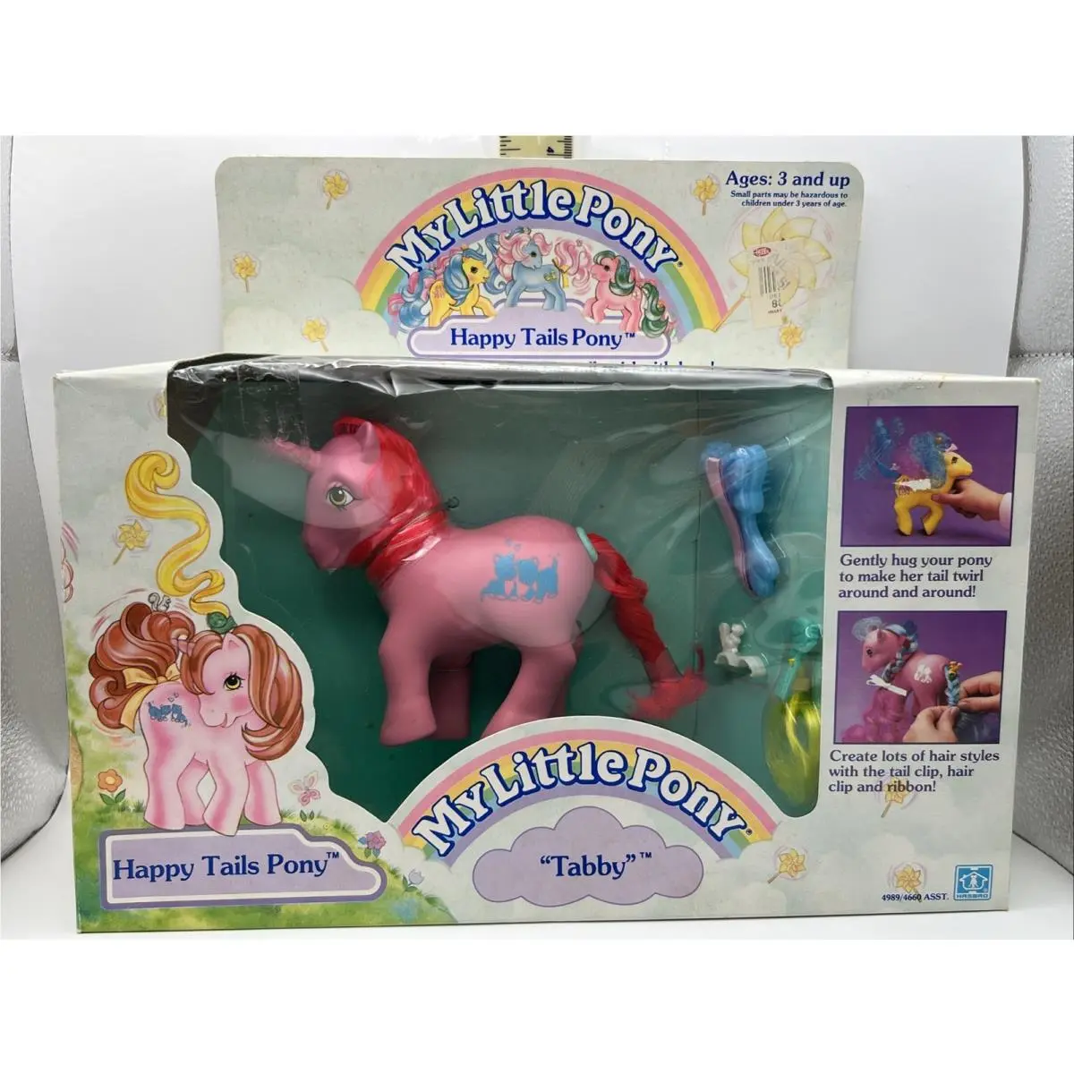 Vintage 1987 My Little Pony G1 Happy Tails Tabby