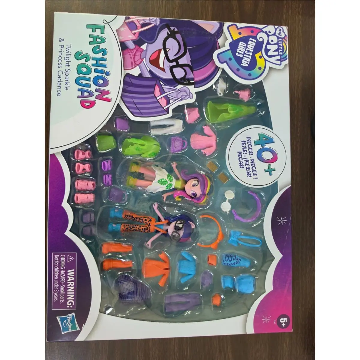 My Little Pony Fashion Squad Twilight Sparkle Princess Cadance Figure Set