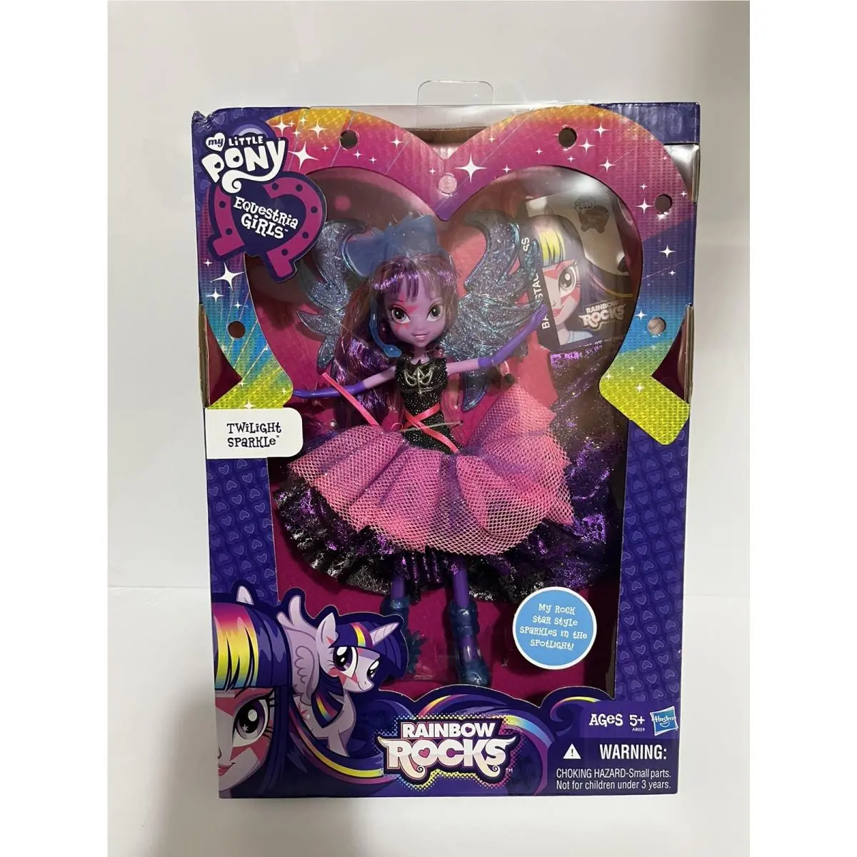 Hasbro My Little Pony Equestria Girls Rainbow Rocks Twilight Sparkle Mane Event