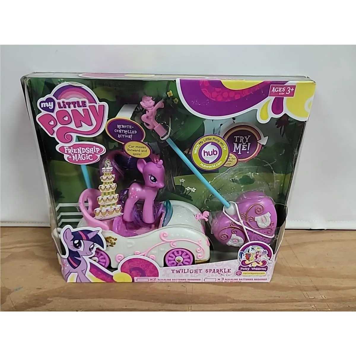Twilight Sparkle RC Car My Little Pony Mlp Friendship is Magic Hasbro Mib