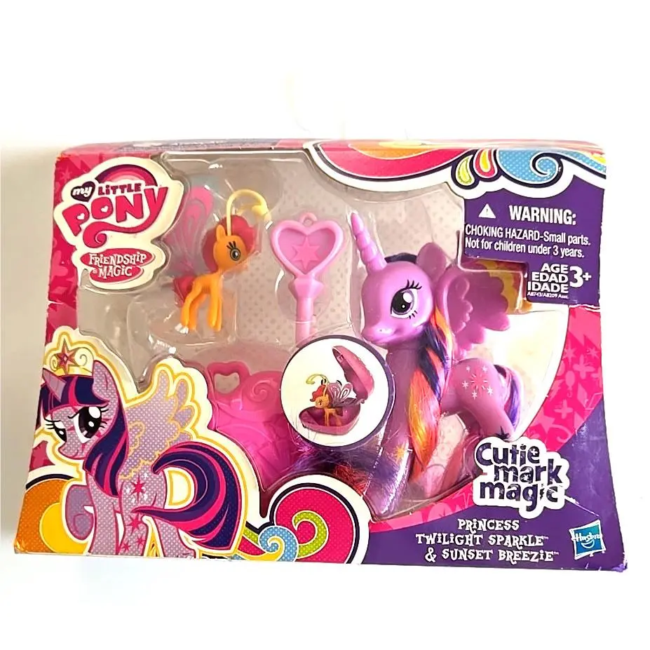 2014 Hasbro My Littlr Pony Cutie Mark Magic Princess Twilight/sunset Breeze