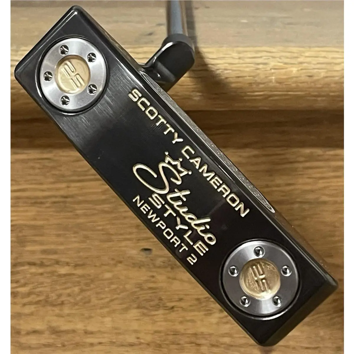 Scott  - Studio Style Newport 2 - 2026 - SCS - Xtreme Dark Finish - DLC - Gold, Lie Angle: Black 2
