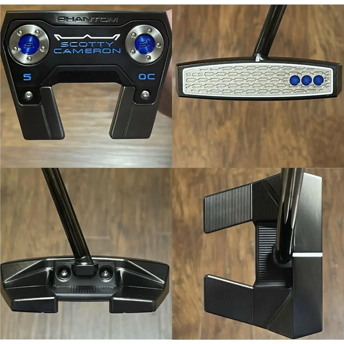 Scotty Cameron 2026 Phantom 5 OC Putter - - Xtreme Dark Finish - Blu