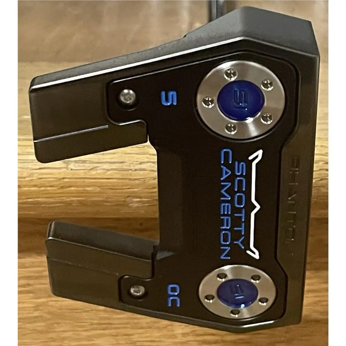 Scott  - Phantom 5 OC - 2026 - SCS - Xtreme Dark Finish - DLC - Blue, Lie Angle: Black 0