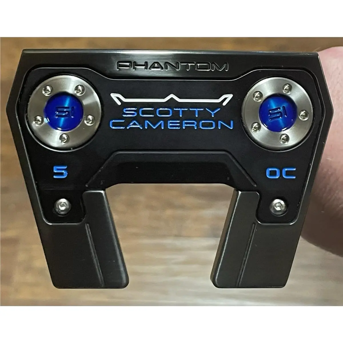 Scott  - Phantom 5 OC - 2026 - SCS - Xtreme Dark Finish - DLC - Blue, Lie Angle: Black 2