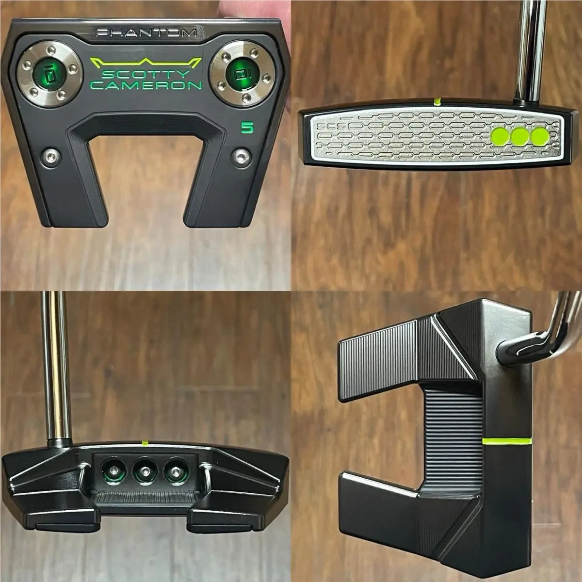 Scotty Cameron 2026 Phantom 5 Putter - - Xtreme Dark Finish - Grn