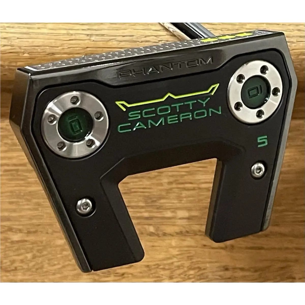 Scott  - Phantom 5 - 2026 - SCS - Xtreme Dark Finish - DLC - Green, Lie Angle: Black 0