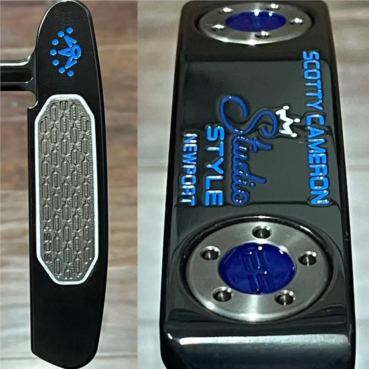 Scott  - Studio Style Newport - 2026 - SCS - Xtreme Dark Finish - DLC - Blue, Lie Angle: Black 0