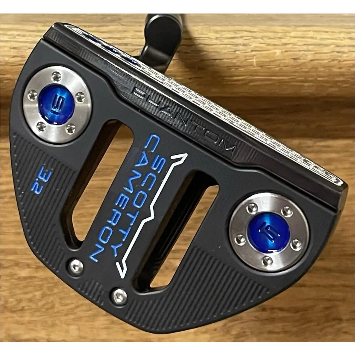 Scott  - Phantom 3.2 - 2026 - SCS - Xtreme Dark Finish - DLC - Blue, Lie Angle: Black 0