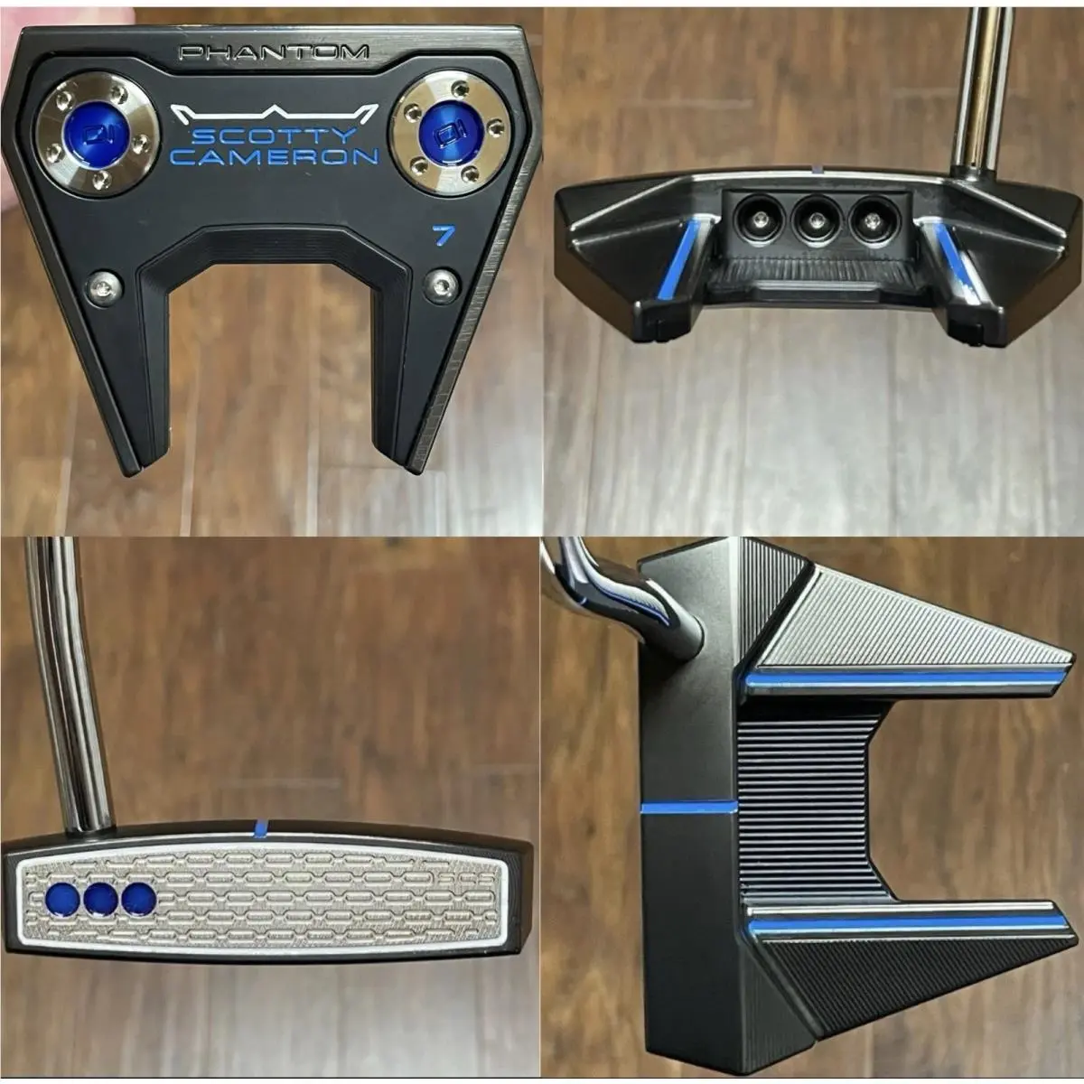 Scotty Cameron 2026 Phantom 7 Putter - LH - - Xtreme Dark Finish - Blu