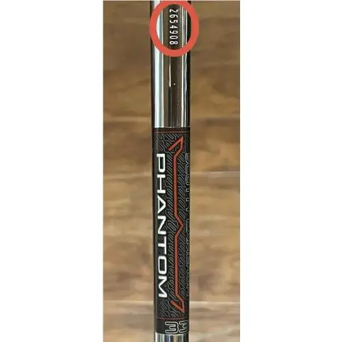 Scott  - Phantom 9R - 2026 - SCS - Xtreme Dark Finish - DLC - Black, Lie Angle: Black 5
