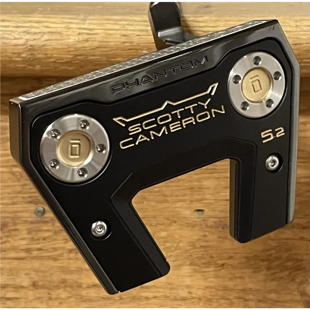 Scott  - Phantom 5.2 - 2026 - SCS - Xtreme Dark Finish - DLC - Gold, Lie Angle: Black 0