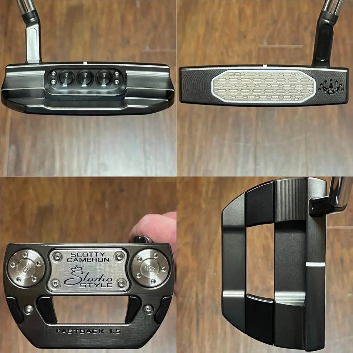 Scotty Cameron Studio Style Fastback 1.5 Putter - - Xtreme Dark Finish - 35