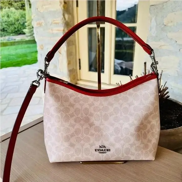Laurel Shoulder Bag In Signature Canvas Handbag/wallet Option by Coach