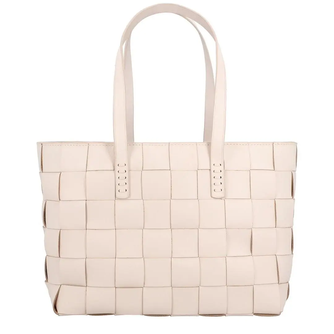 Dragon Diffusion Japan Leather Tote Women`s Beige by Coach