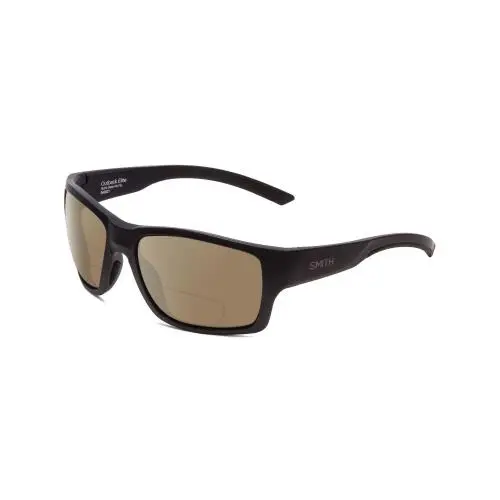 Smith Outback Elite Polarized Bi-focal Sunglasses Deep Ink Navy Blue Cobalt 59mm Brown by Smith Optics