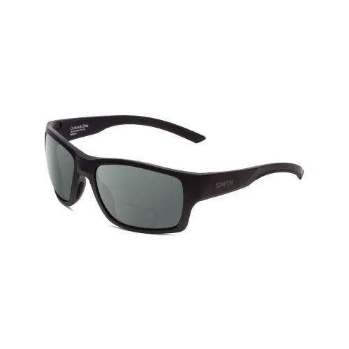 Smith Outback Elite Polarized Bi-focal Sunglasses Deep Ink Navy Blue Cobalt 59mm Grey by Smith Optics