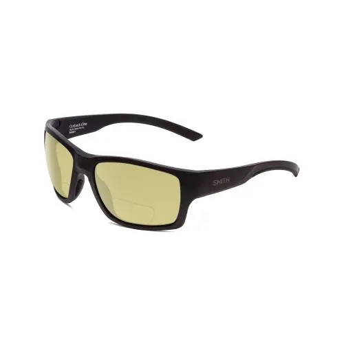 Smith Outback Elite Polarized Bi-focal Sunglasses Deep Ink Navy Blue Cobalt 59mm Yellow by Smith Optics