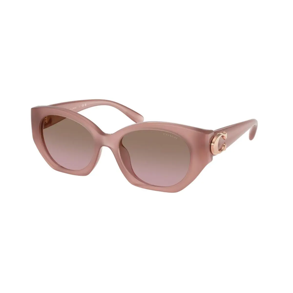 HC 8407 U Cw194 Milky Buff Brown Rose Gr 583914 Size 52 Sunglasses by Coach