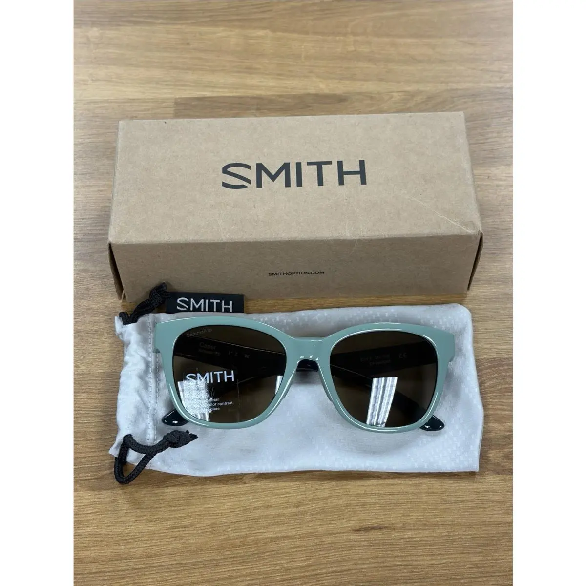 Smith Caper Sunglasses Saltwater Chromapop Polarized Brown Lens Womens by Smith Optics