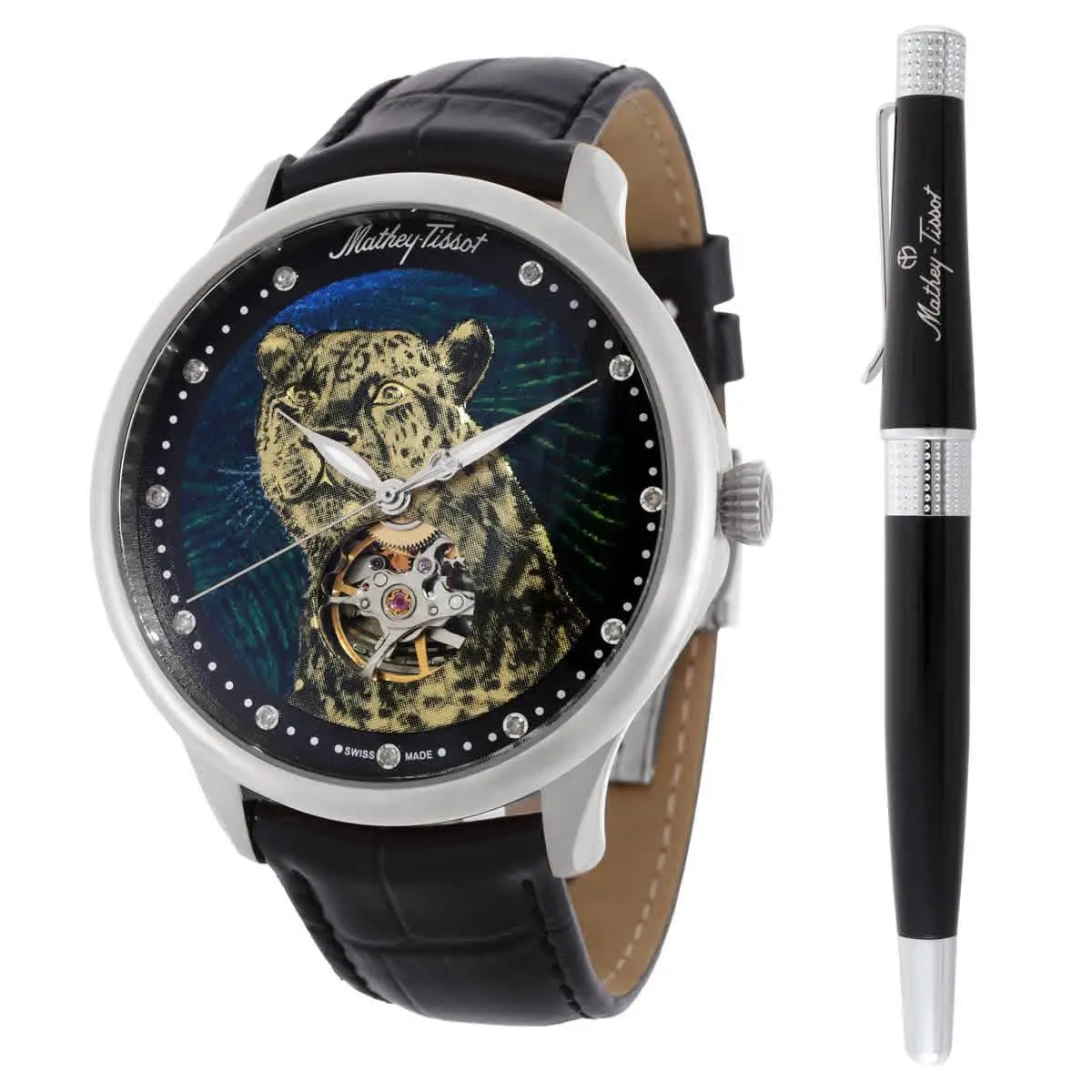 Mathey-tissot Edmond Auto Handcrafted Multi-color Dial Men`s Watch MC1886ALEO by Tissot
