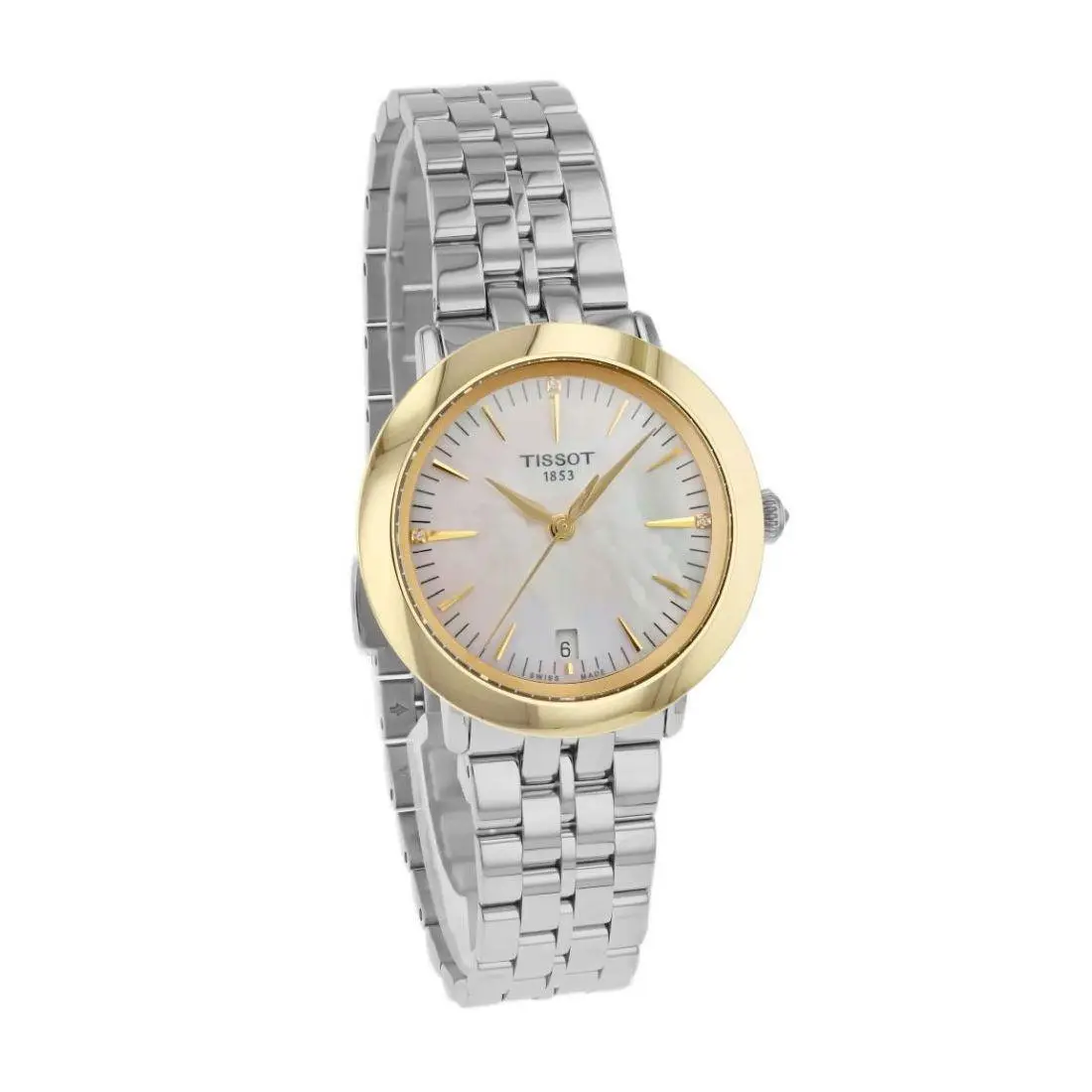 T-gold Glendora Women`s White Mop Dial Quartz Watch T929.210.41.116.01 by Tissot