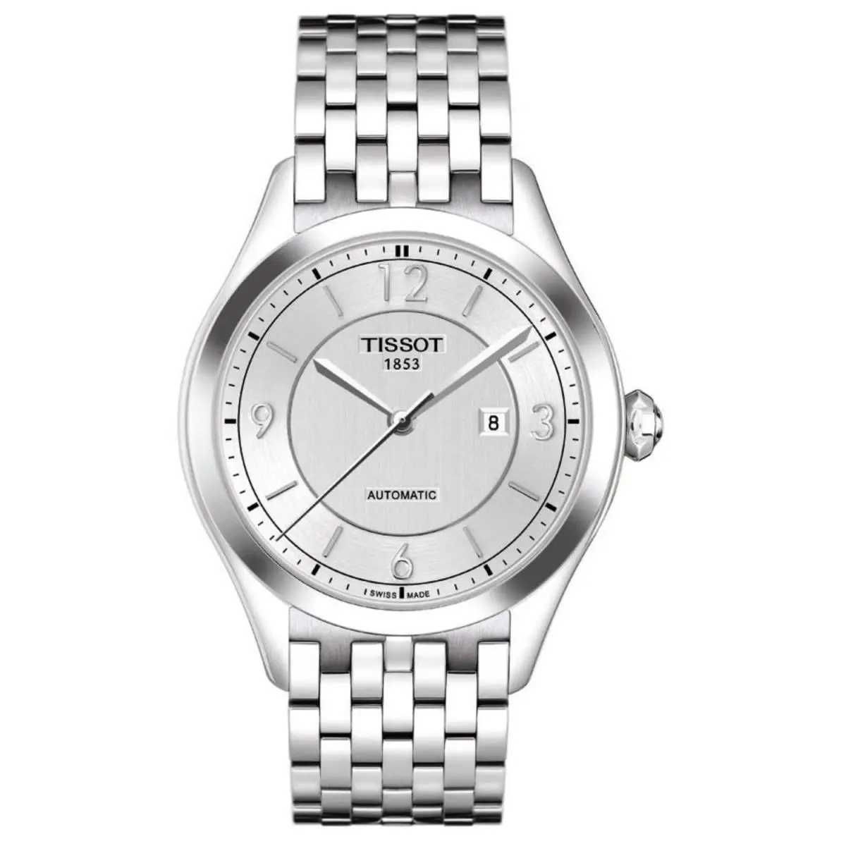 Women`s T-classic Silver Dial Watch - T0382071103700 by Tissot