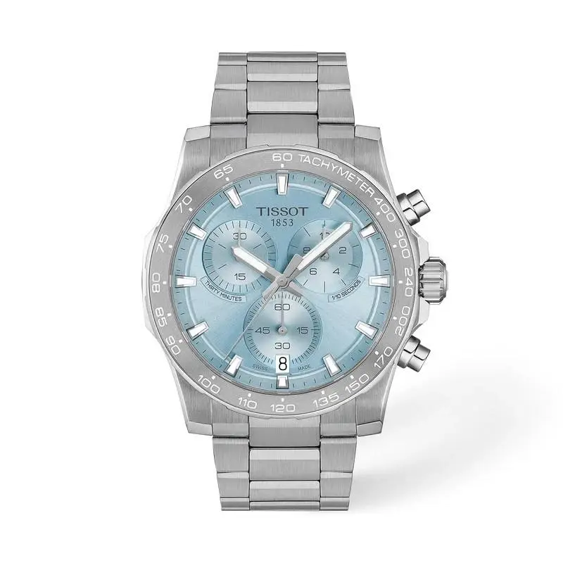 Supersport Chrono 42mm Blue Dial Stainless Steel Watch T1254171135100 by Tissot