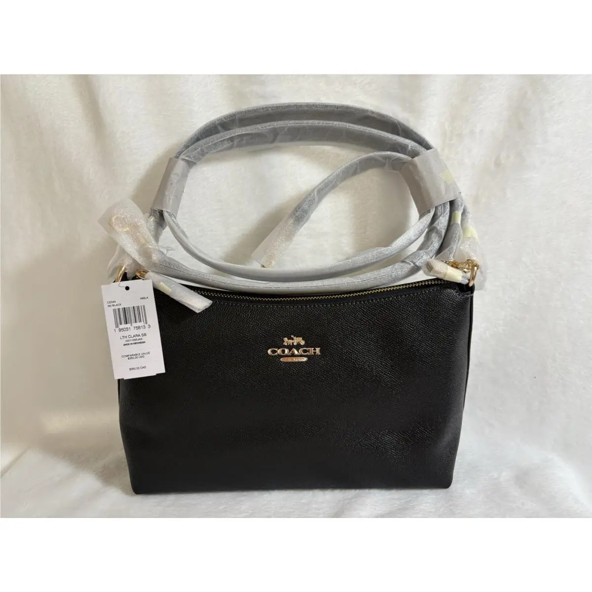Clara Shoulder Bag- Black by Coach