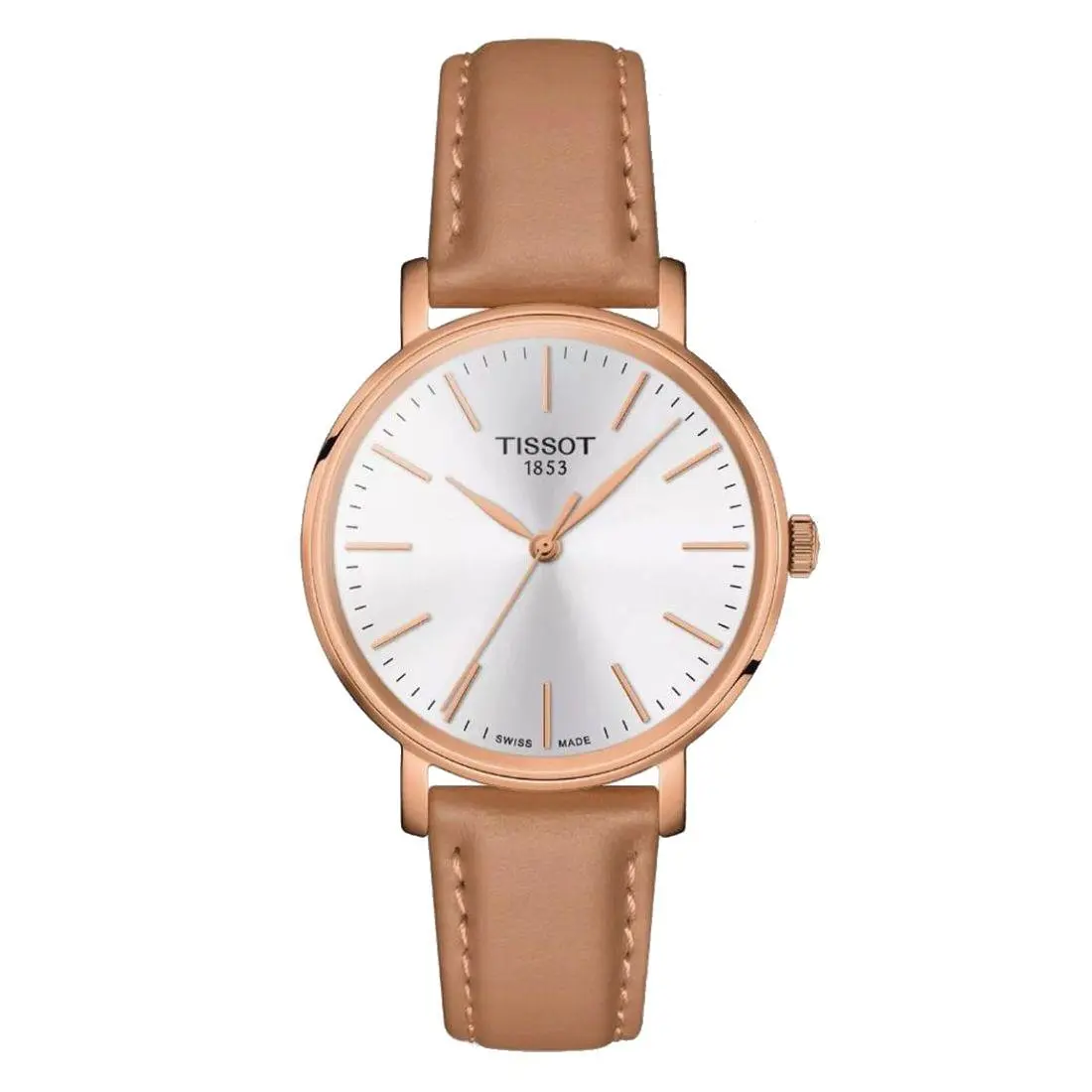 Everytime Women`s Silver Dial Quartz Watch T143.210.36.011.00 by Tissot