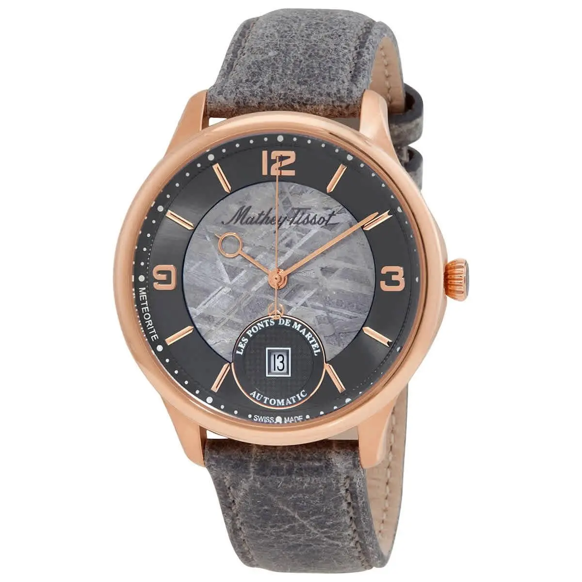 Mathey-tissot Edmond Meteorite Automatic Men`s Watch H1886METP by Tissot
