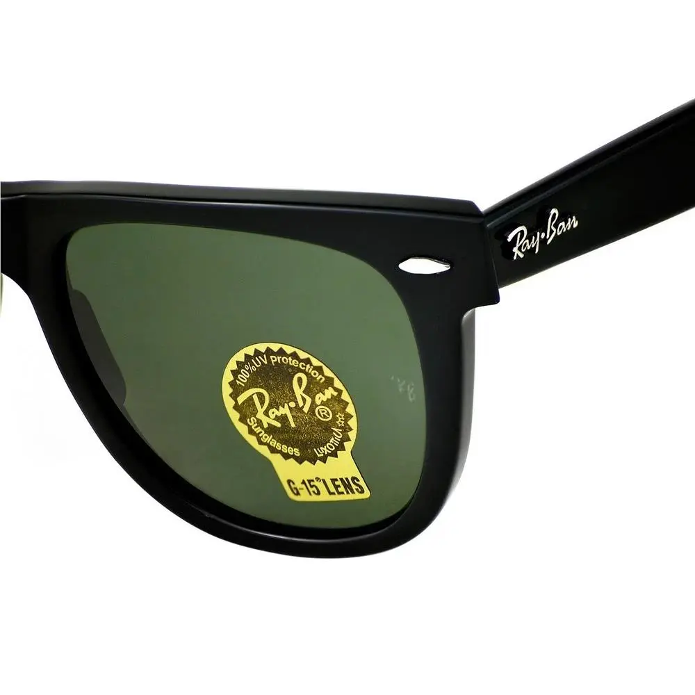 Ray-Ban sunglasses  - Frame: Black, Lens: Green 13