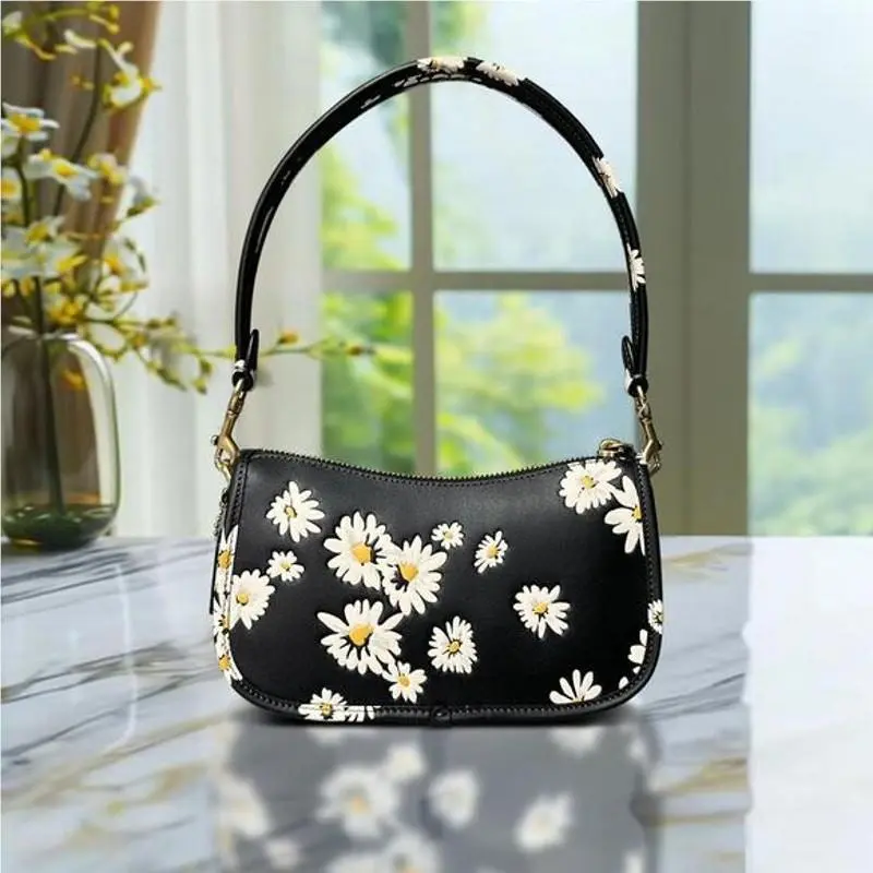 CR506 Swinger Bag 20 with Floral Print by Coach