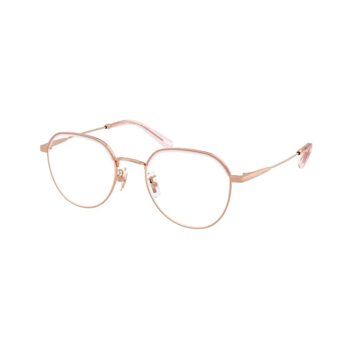 Coach HC 5188 TD Shiny Rose Gold / Pink Demo Lens 9463 Size 51 Eyeglasses