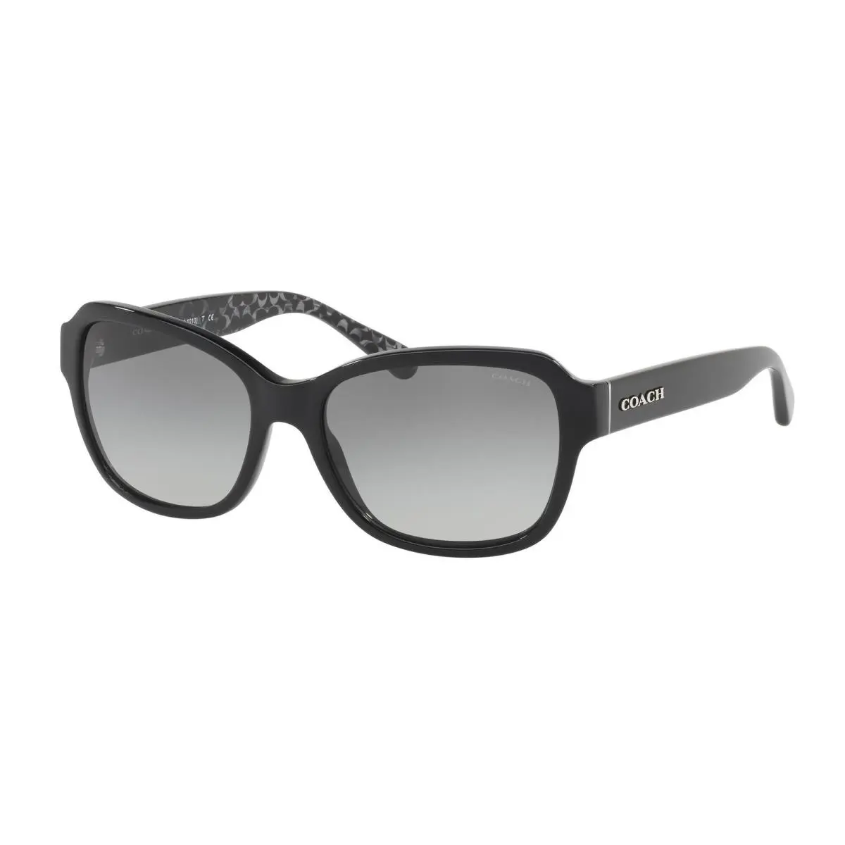 HC 8232 L1010 Black Dark Grey Gradient 551011 Size 56 Sunglasses by Coach