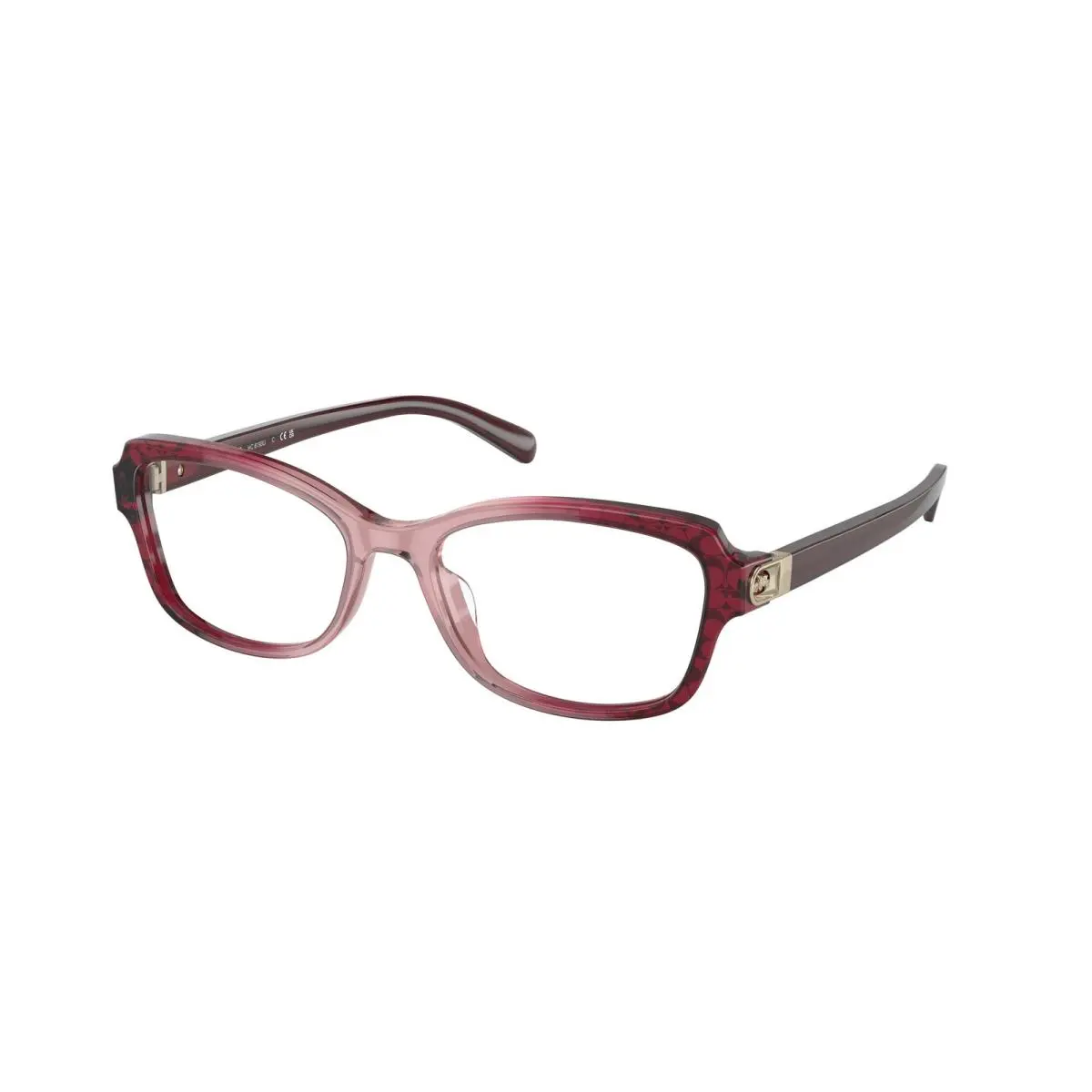 HC 6193 U Red Gradient Signature C 5709 Size 53 Eyeglasses by Coach