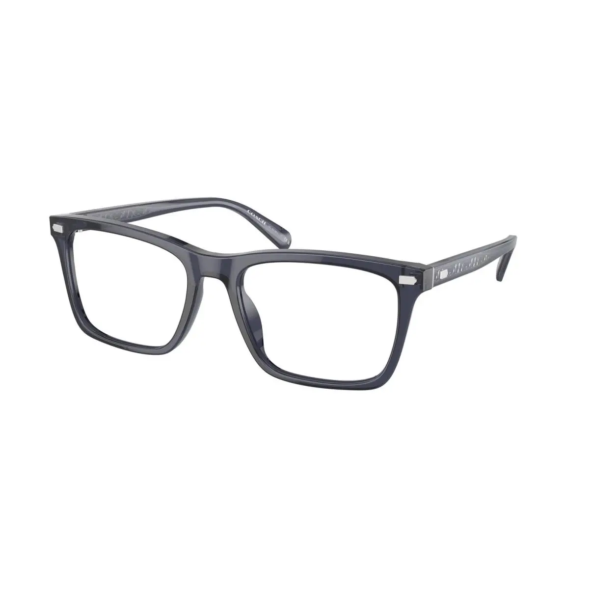 HC 6238 U Transparent Blue 5820 Size 57 Eyeglasses by Coach