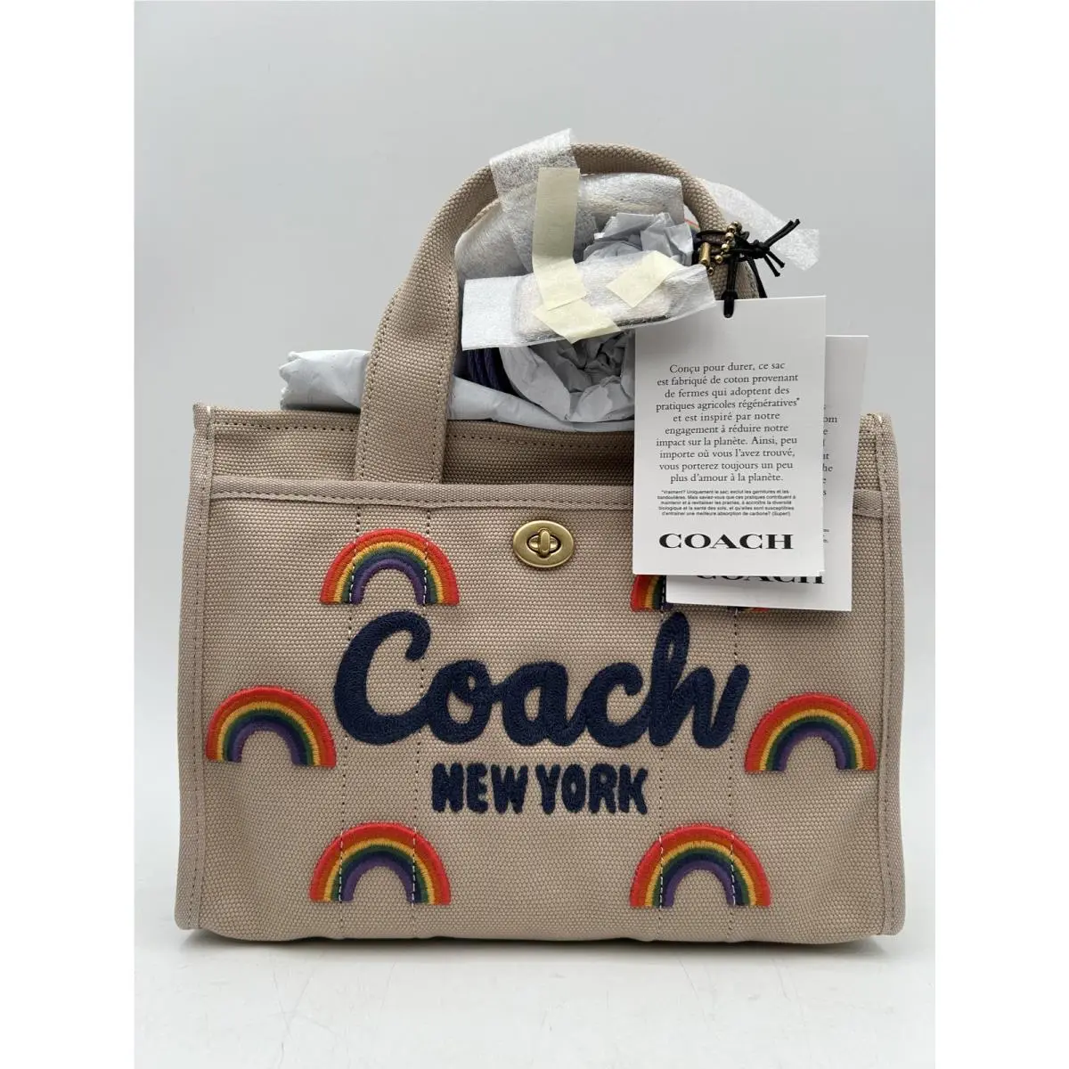 Cargo Small Tote 26 Rainbow by Coach