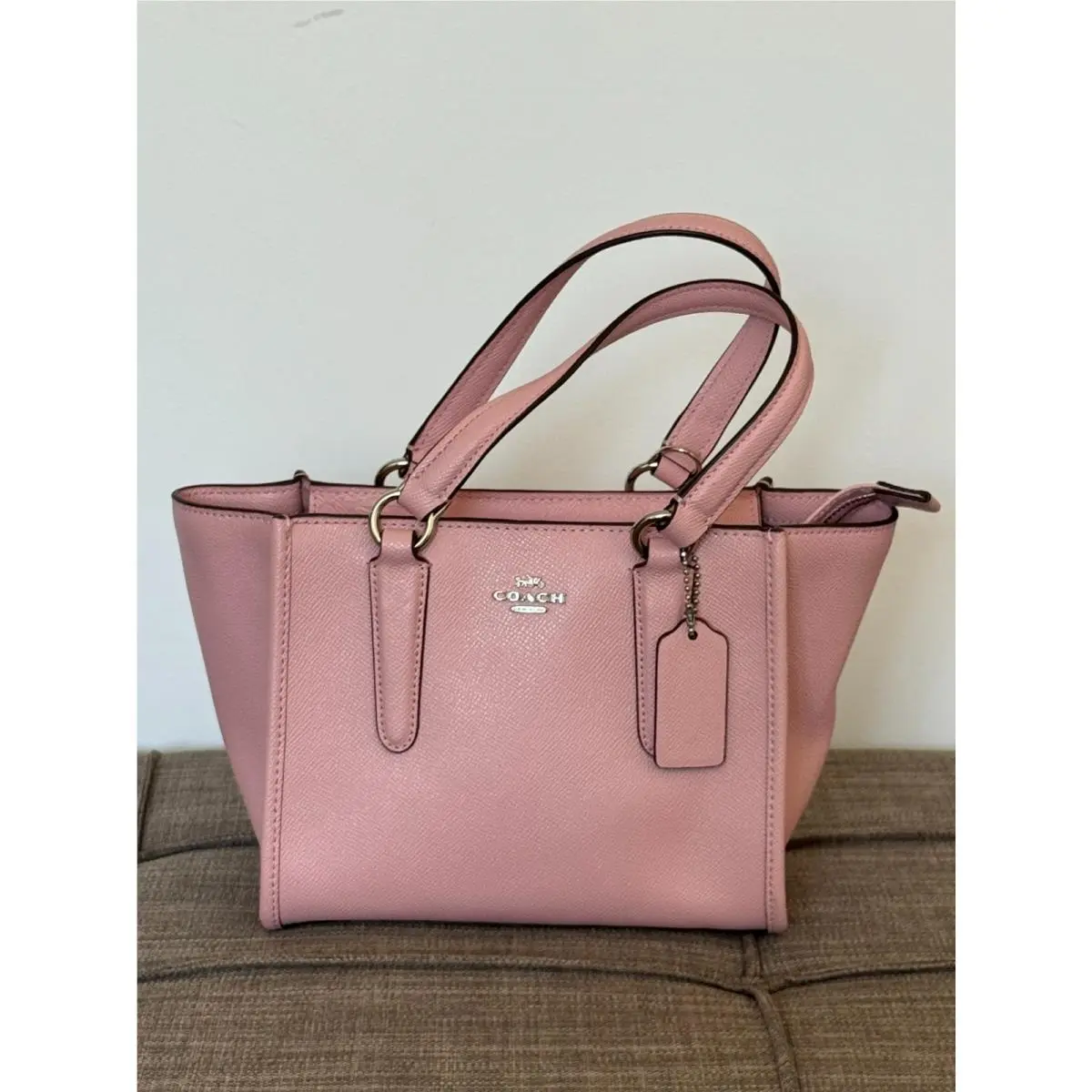 Crosby Carryall Crossbody Bag F11925 Blush Pink Mini Satchel by Coach