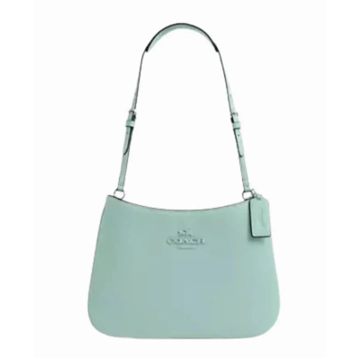 Small Leather Penelope Tiffany Blue Shoulder Bag Retail by Coach