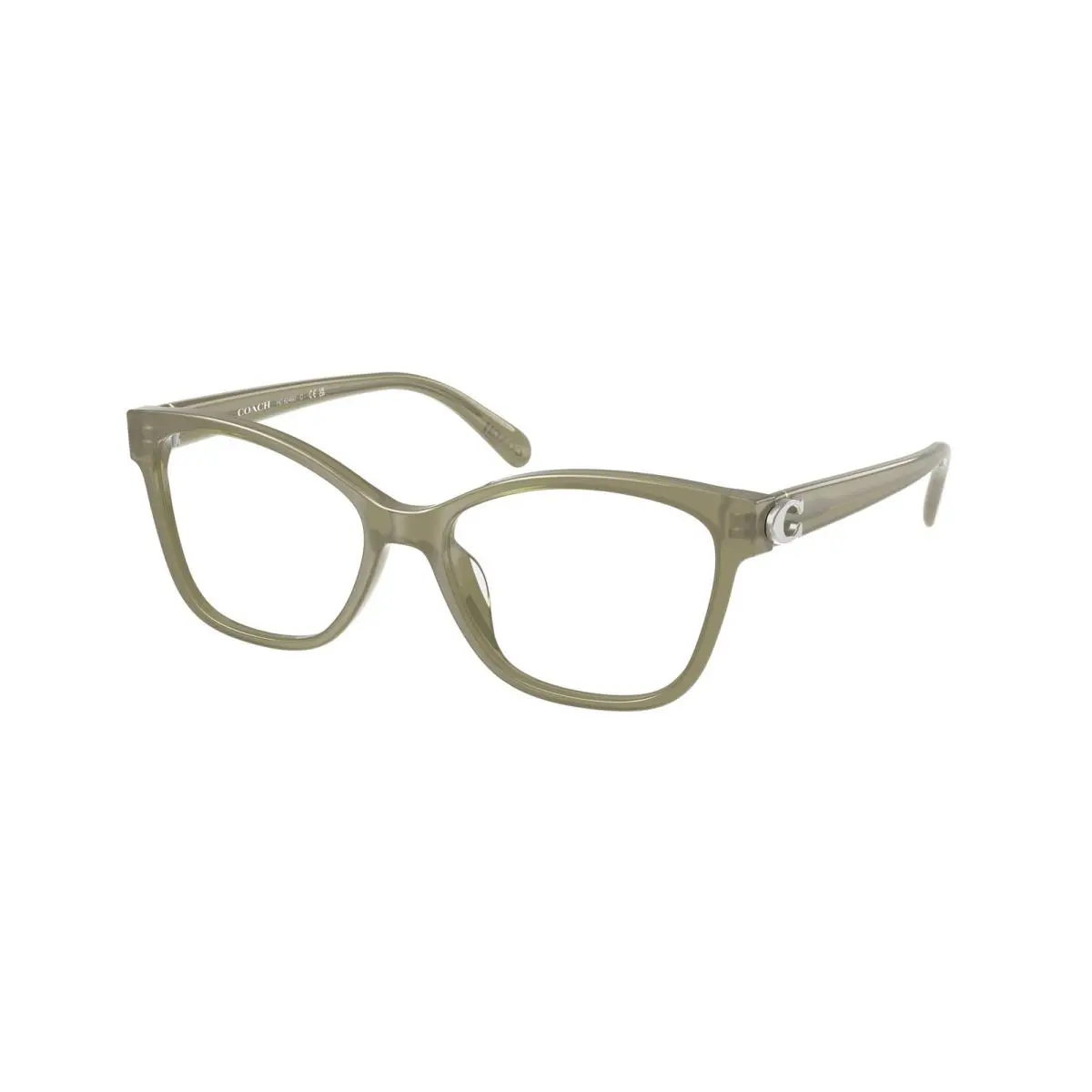 HC 6246 U Milky Moss 5840 Size 53 Eyeglasses by Coach