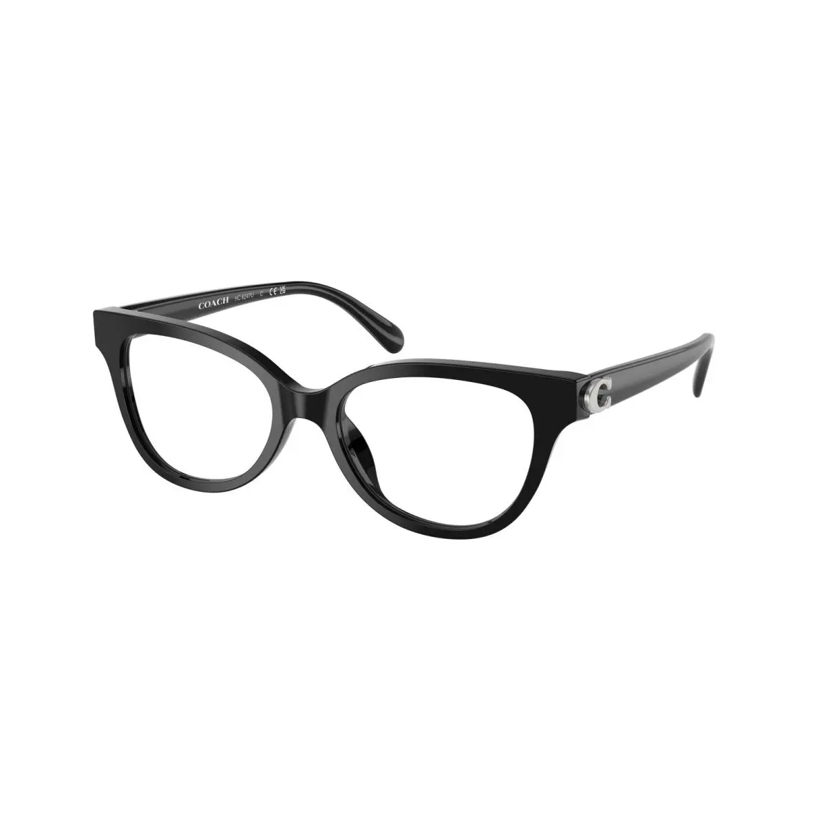 HC 6247 U Black 5002 Size 51 Eyeglasses by Coach