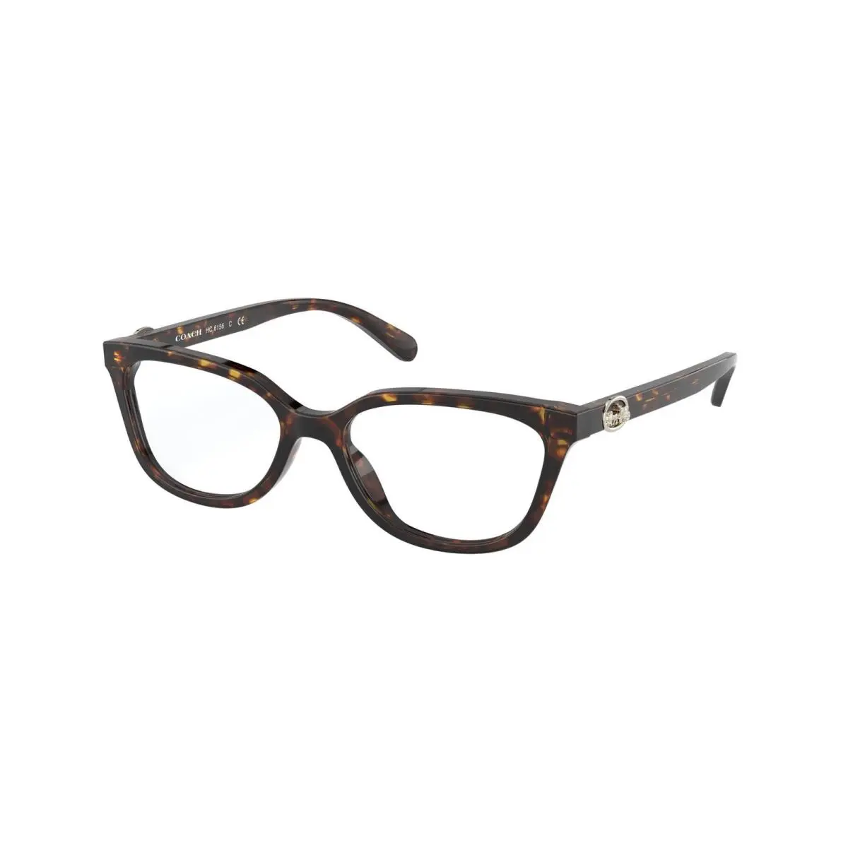 HC 6156 Dark Tortoise 5120 Size 51 Eyeglasses by Coach