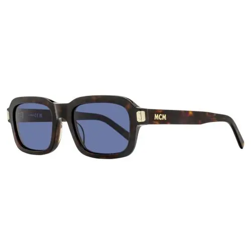 Mcm Unisex Rectangular Sunglasses MW0030 52V Dark Havana 53mm by MCM