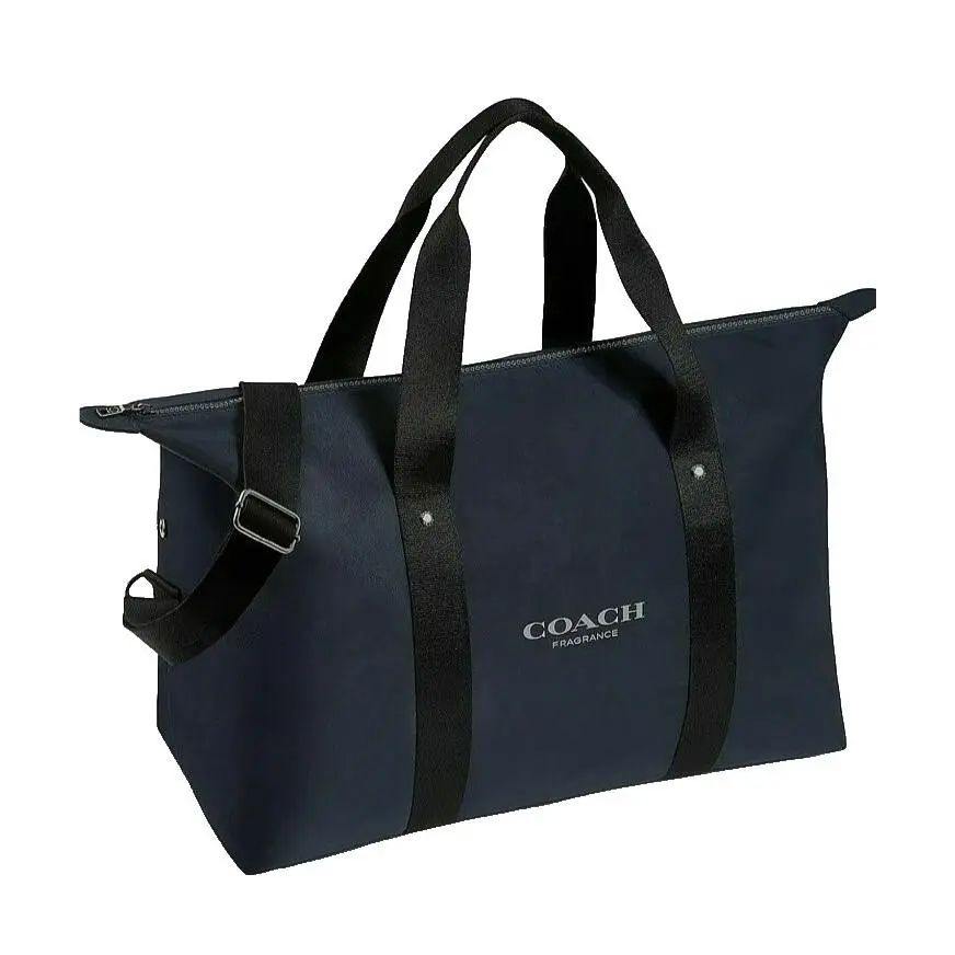 Duffle Bag Large Navy Weekender Gym Travel Carry On Crossbody Strap by Coach