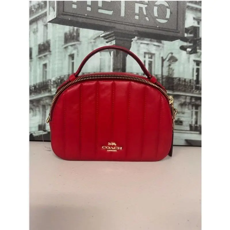 C7259 Serena Linear Quilted Satchel by Coach