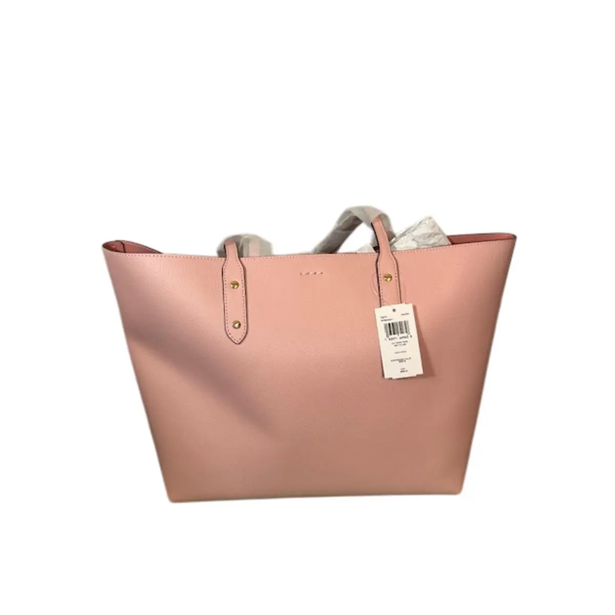 Blush Pink Blossom Leather Lth Town Tote Bag Women by Coach
