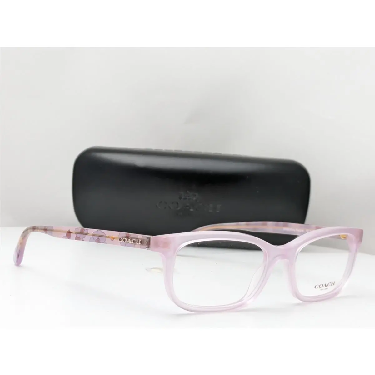 HC6174 5696 Milky Purple Women`s Eyeglasses Frames 52-17-140 by Coach