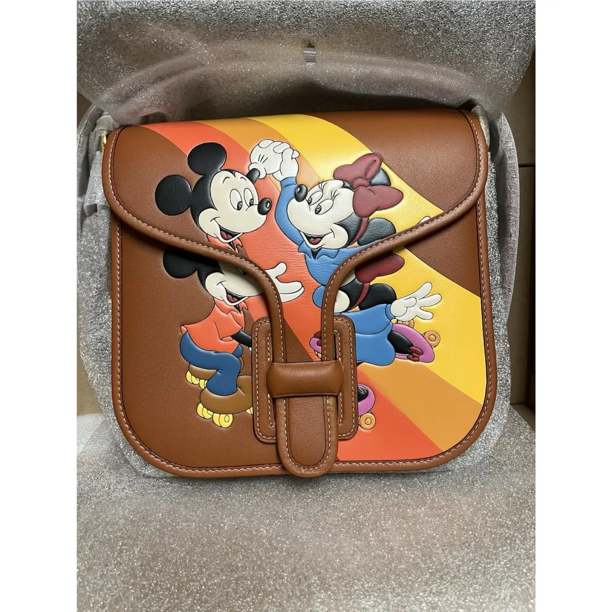 Disney X  Courier Bag Mickey Mouse and Minnie Mouse CQ801 by Coach