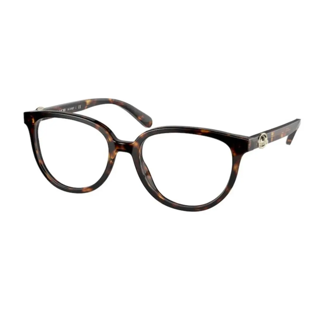 HC6182F 5120 55 Havana Gold Optical Frame Eyeglasses 55-17 by Coach